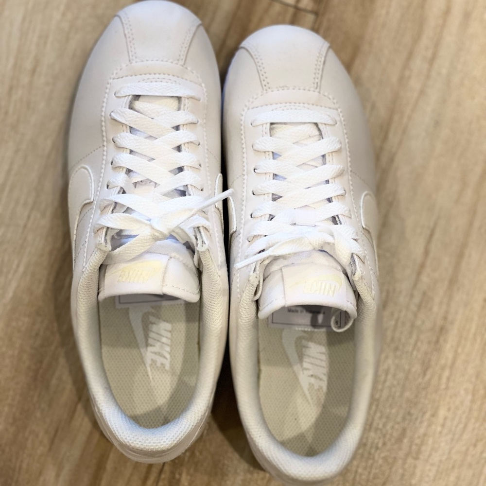 Classic White Nike Cortez Sneakers - Picture 2 of 3